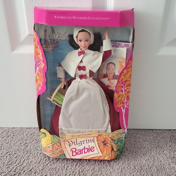 Pilgrim Barbie Doll - Picture 1 of 5